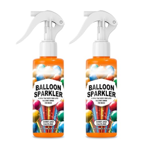 hgnxa 100 ml wasserdichter Ballon-Aufheller, Ballon-Glanzverstärker, Ballon, helles Spray für nächtliche Party, Festival, Dekoration von hgnxa