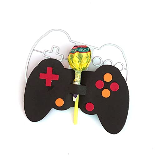 hgnxa Metall-Stanzform, Joystick-Prägeschablone, Stanzformen für Kartenherstellung, Scrapbooking, Papierbastelvorlage von hgnxa