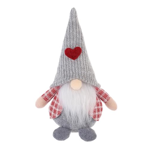 hgnxa Valentines Day Gnome Heart Wedding Festival Party Gift Christmas Holiday Home Decorations Valentines Gift Valentine's Day von hgnxa