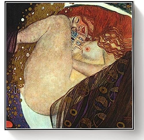 Malen nach Zahlen für Erwachsene Danae Malen von Gustav Klimt DIY Malen nach Zahlen Kits auf Leinwand von hhydzq