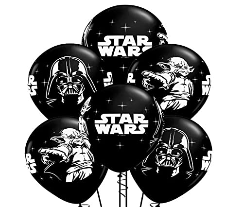 Star Wars Latex-Luftballons für Kinder, 15,2 x 30,5 cm von hill