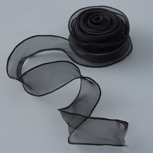 9Meter/Rolle Sheer Seiden band Satin bänder für Geschenk verpackung Bouquet Verpackung Hochzeits dekoration Alle Bastel-und Nähen von hiwhale