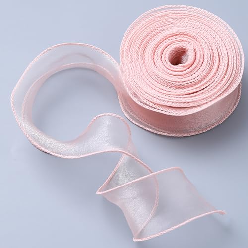 9Meter/Rolle Sheer Seiden band Satin bänder für Geschenk verpackung Bouquet Verpackung Hochzeits dekoration Alle Bastel-und Nähen von hiwhale