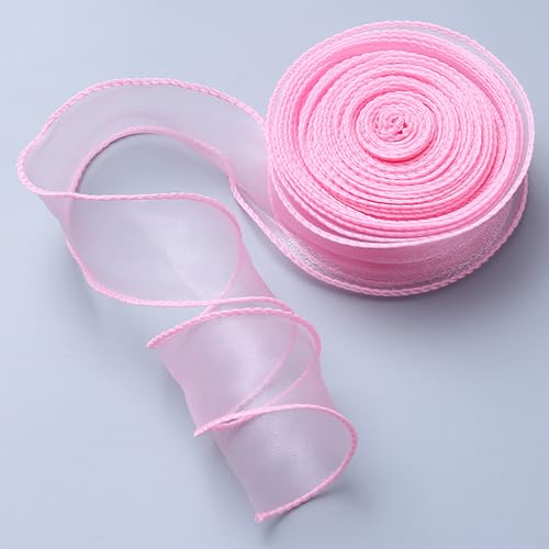 9Meter/Rolle Sheer Seiden band Satin bänder für Geschenk verpackung Bouquet Verpackung Hochzeits dekoration Alle Bastel-und Nähen von hiwhale