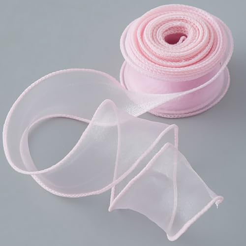 9Meter/Rolle Sheer Seiden band Satin bänder für Geschenk verpackung Bouquet Verpackung Hochzeits dekoration Alle Bastel-und Nähen von hiwhale