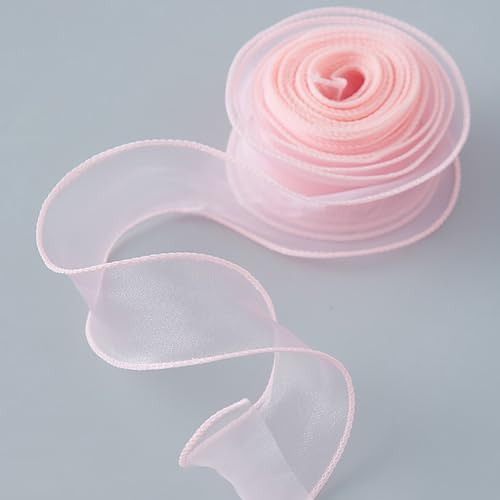 9Meter/Rolle Sheer Seiden band Satin bänder für Geschenk verpackung Bouquet Verpackung Hochzeits dekoration Alle Bastel-und Nähen von hiwhale