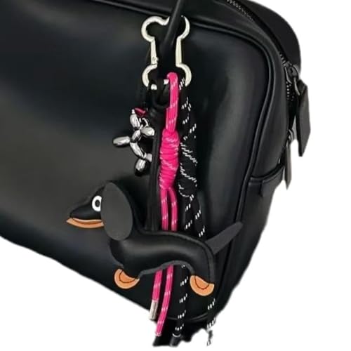 hiwhale Trend iger schwarzer rosa Dackel Schlüssel Bund Süßes Cooles Leder Welpe Schlüssel anhänger Mode Tasche Anhänger Dekoration Y2K Schlüssel zubehör hiwhale Trend iger schwarzer rosa Dackel Schlüssel Bund Süßes Cooles Leder Welpe Schlüssel anhänger Mode Tasche Anhänger Dekoration Y2K Schlüssel zubehör von hiwhale