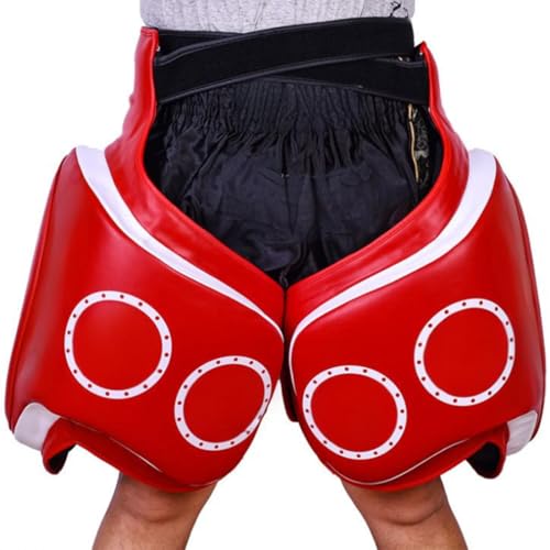 hocvseo Sport-Schutz-Kickboxen, Kickbox-Oberschenkelpolster, 10 cm Dicker Oberschenkelschutz, Muay-Thai-Beinschutz, Stoßdämpfung, Für Muay Thai, Kickboxen, Boxen von hocvseo