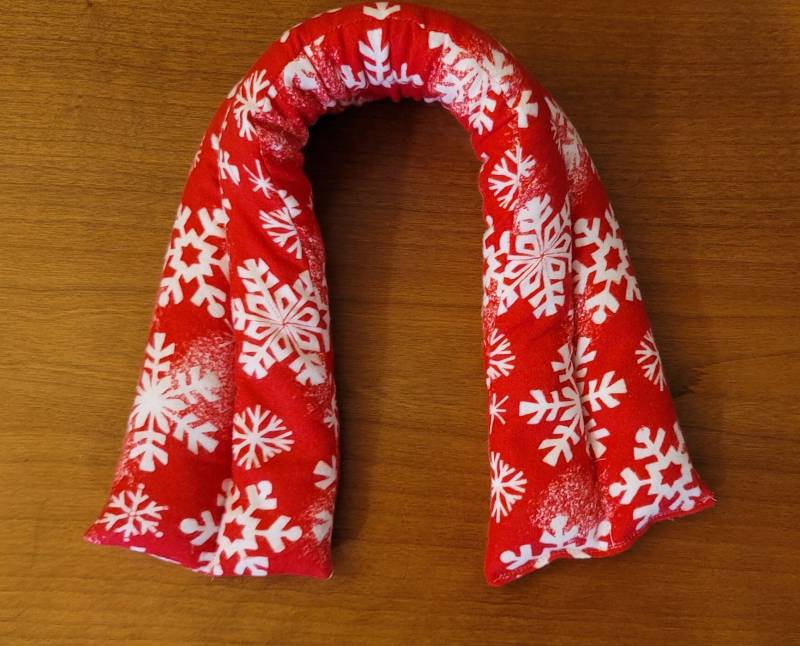 Wärmekissen Neck Wrap Microwavable Weihnachten Geschenk Gewickelt von hotandcoldpacks