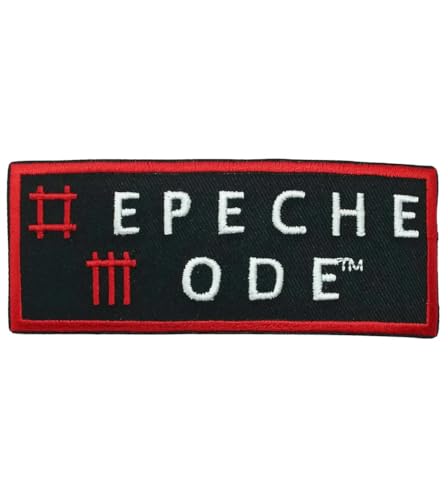 hotrodspirit - Patch Depeche Mode Gruppe New vawe10 x 4 cm zum Aufbügeln, Rock von hotrodspirit