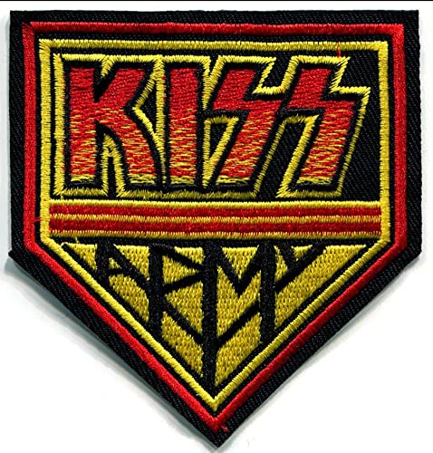 hotrodspirit - Patch Kiss Army Groupe Hard Rock 9 x 8,5 cm Aufnäher zum Aufbügeln von hotrodspirit