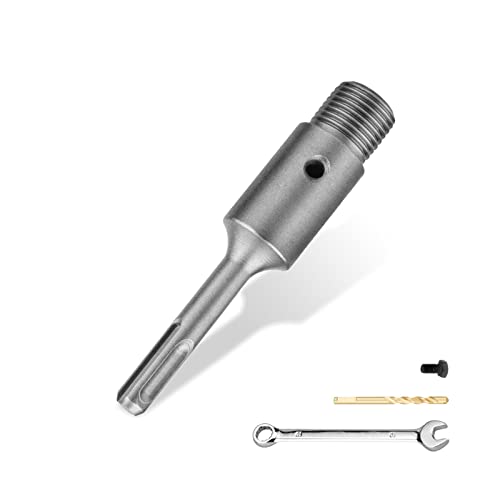 120MM SDS PLUS Verlängerung Aufnahmeschaft für Bohrkrone M22 und Zentrierbohrer 8x110mm von hsawbit