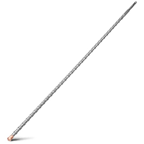 HSAWBIT SDS-Mauerwerkbohrer, 22 mm x 800 mm, lang, Wolframkarbid-Spitze, SDS-Plus-Schaft, für Mauerstein, Beton, Ziegel HSAWBIT SDS-Mauerwerkbohrer, 22 mm x 800 mm, lang, Wolframkarbid-Spitze, SDS-Plus-Schaft, für Mauerstein, Beton, Ziegel von hsawbit