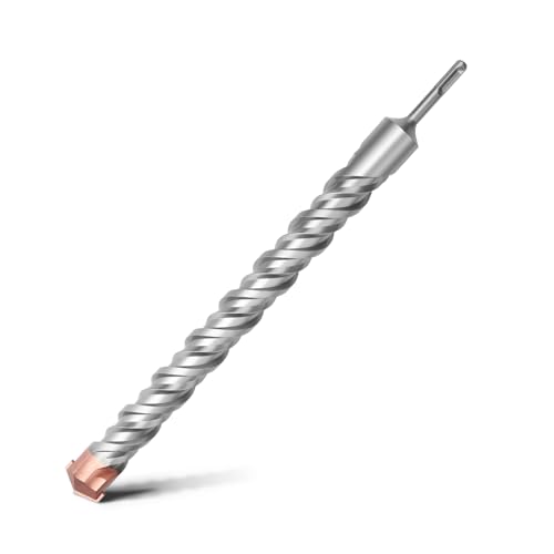 HSAWBIT SDS-Mauerwerkbohrer, 40 mm x 460 mm, lang, Wolframkarbid-Spitze, SDS-Plus-Schaft, für Mauerstein, Beton, Ziegel HSAWBIT SDS-Mauerwerkbohrer, 40 mm x 460 mm, lang, Wolframkarbid-Spitze, SDS-Plus-Schaft, für Mauerstein, Beton, Ziegel von hsawbit