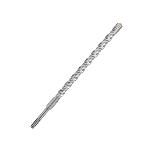 hsawbit SDS Plus Hammerbohrer, 25 mm x 360 mm, SDS-Bohrer, Kreuzspitze, Hartmetallbohrer für Ziegelwände, Beton, Stein von hsawbit