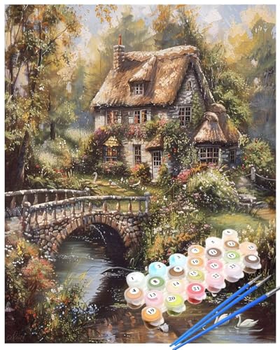 Malen Nach Zahlen Bach Malen Nach Zahlen Erwachsene Ente Painting by Numbers Adult,DIY Handgemalt Ölgemälde set Mit Pinsel/Acrylpigment,Farbe Leinwand Bastelset,Home Dekor Geschenke 40x60cm HYF918 Malen Nach Zahlen Bach Malen Nach Zahlen Erwachsene Ente Painting by Numbers Adult,DIY Handgemalt Ölgemälde set Mit Pinsel/Acrylpigment,Farbe Leinwand Bastelset,Home Dekor Geschenke 40x60cm HYF918 von huuyaofaa