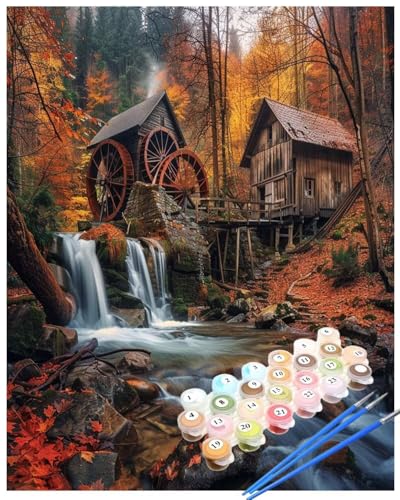 Malen Nach Zahlen Bach Malen Nach Zahlen Erwachsene Haus Painting by Numbers Adult,DIY Handgemalt Ölgemälde set Mit Pinsel/Acrylpigment,Farbe Leinwand Bastelset,Home Dekor Geschenke 50x70cm HYF914 Malen Nach Zahlen Bach Malen Nach Zahlen Erwachsene Haus Painting by Numbers Adult,DIY Handgemalt Ölgemälde set Mit Pinsel/Acrylpigment,Farbe Leinwand Bastelset,Home Dekor Geschenke 50x70cm HYF914 von huuyaofaa
