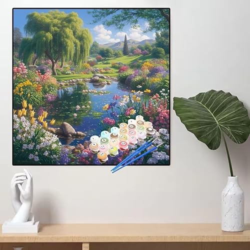 Malen Nach Zahlen Frühling Malen Nach Zahlen Erwachsene Garten Painting by Numbers Adult,DIY Handgemalt Ölgemälde set Mit Pinsel/Acrylpigment,Farbe Leinwand Bastelset,Home Dekor Geschenke 55x55cm YL99 Malen Nach Zahlen Frühling Malen Nach Zahlen Erwachsene Garten Painting by Numbers Adult,DIY Handgemalt Ölgemälde set Mit Pinsel/Acrylpigment,Farbe Leinwand Bastelset,Home Dekor Geschenke 55x55cm YL99 von huuyaofaa
