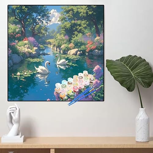 Malen Nach Zahlen Gans Malen Nach Zahlen Erwachsene Blume Painting by Numbers Adult,DIY Handgemalt Ölgemälde set Mit Pinsel/Acrylpigment,Farbe Leinwand Bastelset für Home Dekor Geschenke 70x70cm YL135 Malen Nach Zahlen Gans Malen Nach Zahlen Erwachsene Blume Painting by Numbers Adult,DIY Handgemalt Ölgemälde set Mit Pinsel/Acrylpigment,Farbe Leinwand Bastelset für Home Dekor Geschenke 70x70cm YL135 von huuyaofaa
