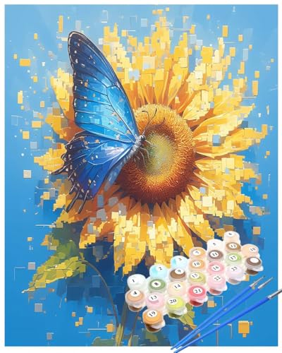 Malen Nach Zahlen Sonnenblume Malen Nach Zahlen Erwachsene Tier Painting by Numbers Adult,DIY Handgemalt Ölgemälde set Mit Pinsel/Acrylpigment,Farbe Leinwand Bastelset,Dekor Geschenke 40x50cm HYF891 Malen Nach Zahlen Sonnenblume Malen Nach Zahlen Erwachsene Tier Painting by Numbers Adult,DIY Handgemalt Ölgemälde set Mit Pinsel/Acrylpigment,Farbe Leinwand Bastelset,Dekor Geschenke 40x50cm HYF891 von huuyaofaa