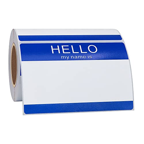 Hycodest 89 x 60 mm Hello My Name is Namensschild rechteckig 200 Etiketten von hycodest