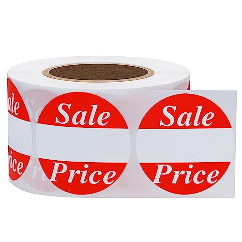 Hycodest Sale Stickers Runde Etiketten Werbeetiketten Kreis Etikett Verkaufspreis 500 Aufkleber 3,8 cm (Sale price) von hycodest