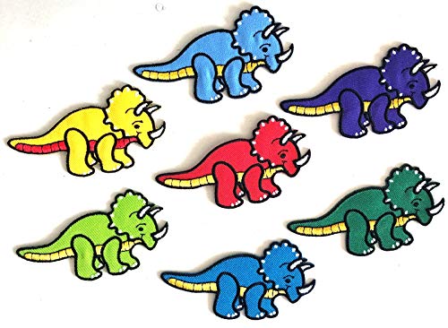 i-Patch - Patches - 0194 - Dino-Saurier - Tyranno-Saurus - T-Rex - Echse - Eidechse - Salamander - Chamäleon - Abzeichen - Applikation - Aufbügler - Flicken - Aufnäher - Sticker - Bügelbild von i-Patch