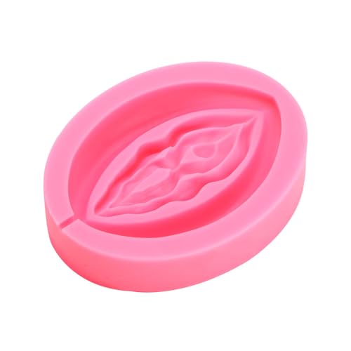 IEFIEL 3D Vulva Form Torten Silikonform Backform DIY Brot Torten Schokolade Keks Scherblock Form Seifen Forme Rosa A One Size von iEFiEL