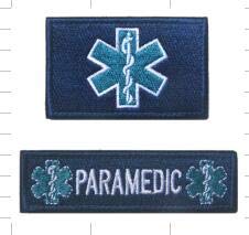 iFCOW 2pcs PARAMEDIC Embroidered Patch International Patch Applique Emblem Badges von iFCOW