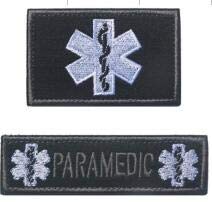 iFCOW 2pcs PARAMEDIC Embroidered Patch International Patch Applique Emblem Badges von iFCOW