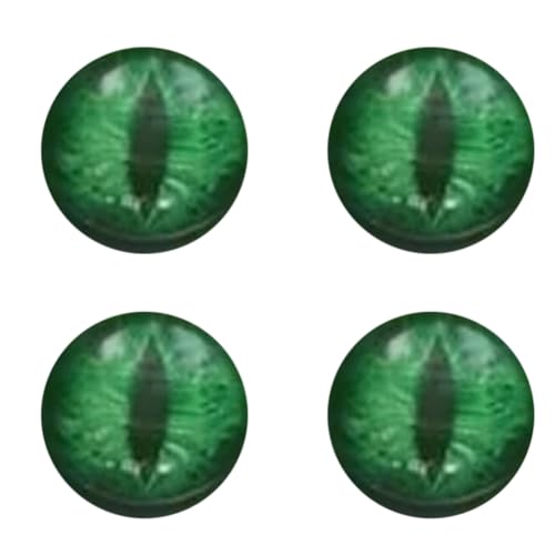 iFutniew Aufkleber für Scheinwerfer der Bestie, 3D-Augen, runde Augen, Scheinwerferaufkleber, Auto-Fensteraufkleber, Grün von iFutniew