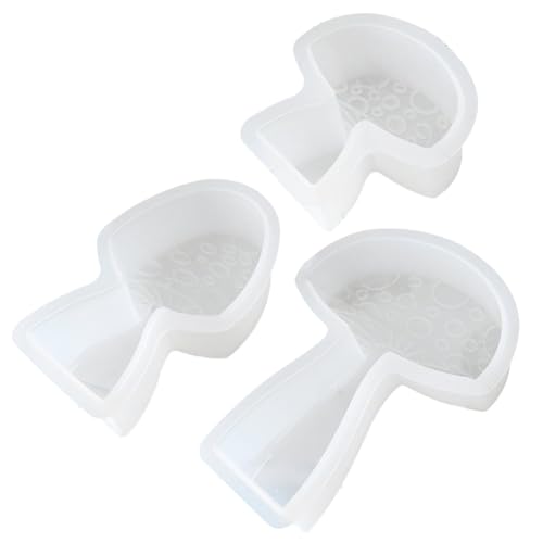 3pcs Osterhase Silikonform Gießform Kerzenform Ostern Kaninchen Silikonform Epoxidharz Form Ostern Wichtel Gießform Silikon Eule Backform Gießformen Ostern for Kerzen Beton Seife DIY Handwerk von iSpchen