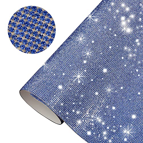 iSpchen Bling Strass Blatt Glitzer Basteln Kristall Aufkleber Glitzersteine selbstklebend Strasssteine Edelstein Blätter DIY Diamant Sticker für Auto Handy Bastel Dekoration von iSpchen