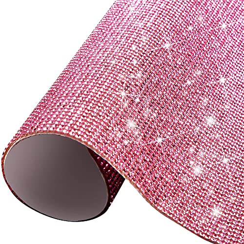 iSpchen Bling Strass Blatt Glitzer Basteln Kristall Aufkleber Glitzersteine selbstklebend Strasssteine Edelstein Blätter DIY Diamant Sticker für Auto Handy Bastel Dekoration von iSpchen