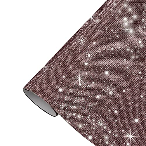 iSpchen Bling Strass Blatt Glitzer Basteln Kristall Aufkleber Glitzersteine selbstklebend Strasssteine Edelstein Blätter DIY Diamant Sticker für Auto Handy Bastel Dekoration von iSpchen