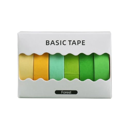 iSpchen Tapes Regenbogen masking tape wiederverwendbar beschreibbares Klebeband für Kinder und Geschenke Verpackung Halloween, Thanksgiving Day, Weihnachten,#03 von iSpchen