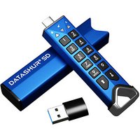 iStorage datAshur SD microSD-Kartenleser blau von iStorage