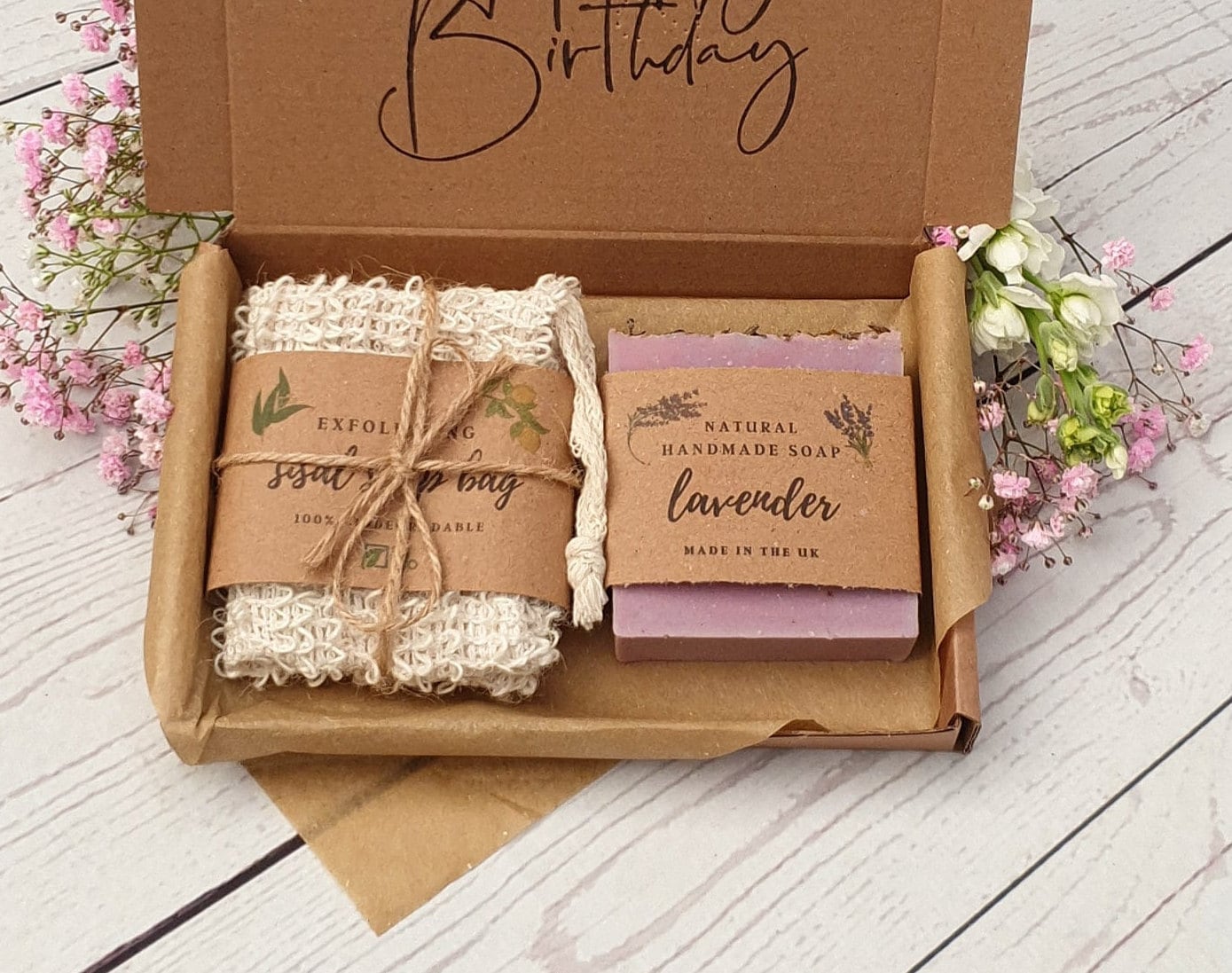 Umweltfreundliche Geschenkbox. Perfektes Nachhaltiges Geschenk Für Deine Mutter, Schwester Oder Beste Freundin. Alles Gute Zum Geburtstag Box Sie von iandgeco