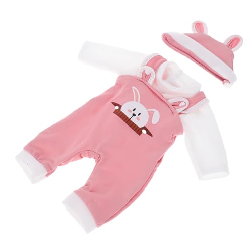 ibasenice 1 Satz Puppenkleidung Strampler Für Puppe Puppenspielanzug Zum Anziehen Kleidung Für Wiedergeborene Babys Kleidung Für Wiedergeborene Puppen Puppen Puppensachen Polyester Rosa von ibasenice