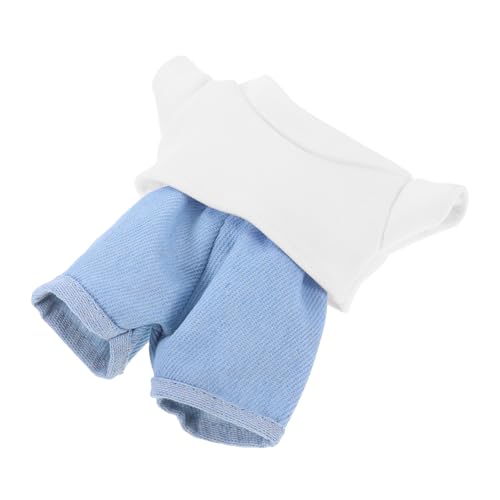 ibasenice 1 Satz Puppenkleidungsset Plüschtierkleidung Lässige Puppen Plüschige Kleidung Schmetterlingsdekorationen Für Babypartymädchen Plüschpuppen -plüschpuppe Mikropuppen Stoff von ibasenice