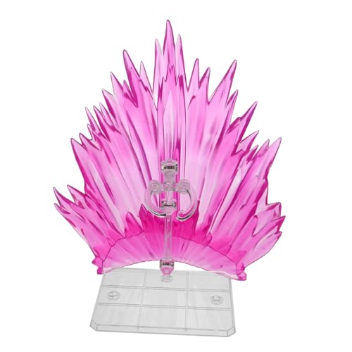 ibasenice 1 Satz Spezialeffekte Für Figurenmodelle Actionfigurenständer Mini-puppenständer Displayhalter Für Figuren Puppenständer Displayhalter Puppenmodellhalter Puppenregal Rosa Plastik von ibasenice