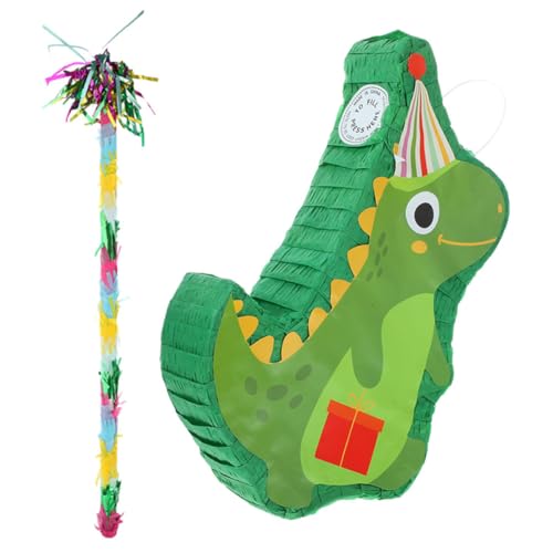 ibasenice 1 Satz Süßigkeiten Hängendes Stuffer wild zappeln für kinderspielzeug party spiele Pinata für Erwachsene Geburtstags-Pinata- Dinosaurier-Pinata Papier von ibasenice