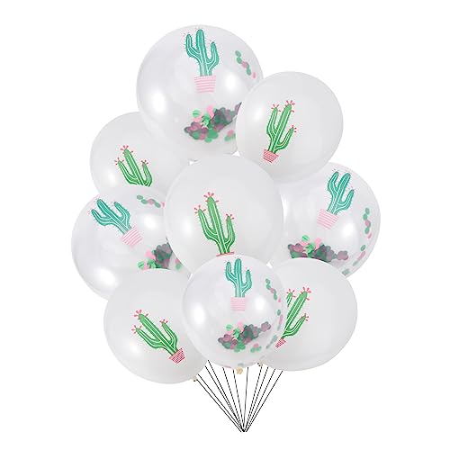 ibasenice 10-Teiliges Set Ballonanzug ballons balloons party supplies heissluftballon geburtstagsballon Feierdekoration Partyballon Latexballon Partyzubehör dekorativer Luftballon Emulsion von ibasenice