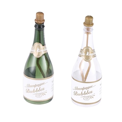 ibasenice 12st Hochzeitsblasenflasche Miniaturflaschen Bunte Partydekoration Leere Blasenflasche Blasenflaschendekoration Hochzeitsfeier-Dekoration Geschenkidee Zur Hochzeit Blasen Hochzeit von ibasenice