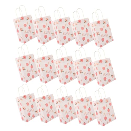 ibasenice 18 Stk Handtasche Geschenktüten aus Papier Papiertüte mit Griffen Partygeschenktüten Papiertüten aufbewahrungssack storage pockets große Geschenktüte Aufbewahrungsbeutel aus Papier von ibasenice