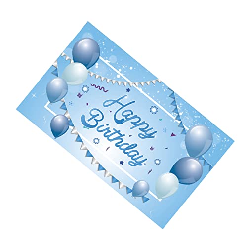 ibasenice 1pc Geburtstagsbanner Dekoratives Wandornament Frisches Wandhängendes Banner Fotorequisiten Für Themenparty Deko von ibasenice