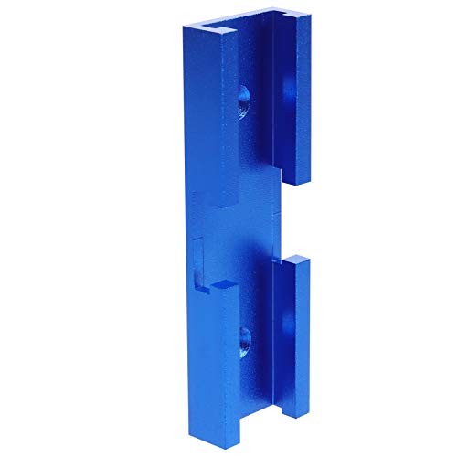 ibasenice 1stk Verbinder Stecker Router-zubehör Zubehör Für Oberfräsentische Oberfräsenzubehör Holzbearbeitung Holzbearbeitungs-DIY-Requisite Holzbearbeitungswerkzeug Aluminiumlegierung Blue von ibasenice