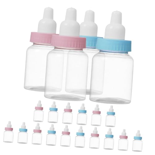 ibasenice 20 Stücke Baby Flasche Süßigkeiten Halter Süßigkeiten Verpackung Boxen Kleine Süßigkeiten Boxen Hochzeit Süßigkeiten Boxen Mini Baby Flasche Süßigkeiten Verpackung Box von ibasenice