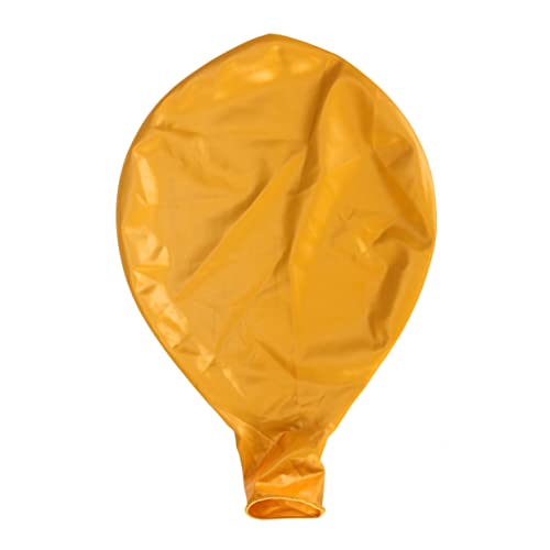 ibasenice 36 Riesiger Partyballon Latexballon Runder Ballon Dekorativer Luftballon Golden von ibasenice