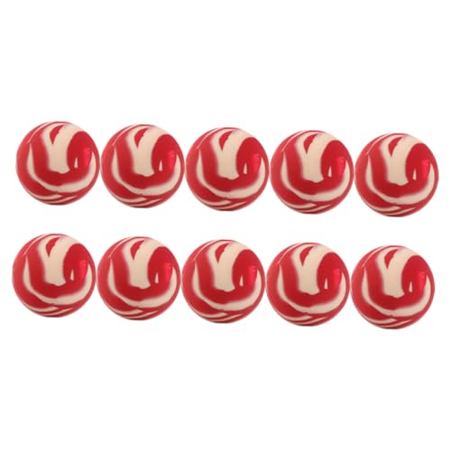 ibasenice 40 Stk Hüpfender Ball kleiner Hüpfball Stressbälle Spielzeug Super Hüpfball Ballon-Stressball hühner spielzeug stringy balls Lernspielzeug Kinder hüpfen mit Bällen Flummi Plastik von ibasenice